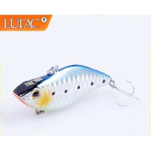Luatc VIB Vibration Pesca Fishing Lure Sinking 60mm 10g Artificial Tackle Swimbait