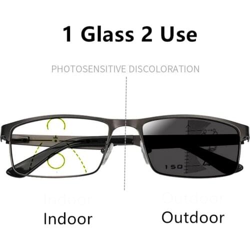 High Quality Progressive Reading Glasses Multifocal Bifocal Men Women Anti Blue Rey Magnifying Presbyopic Glasses Black Gafas