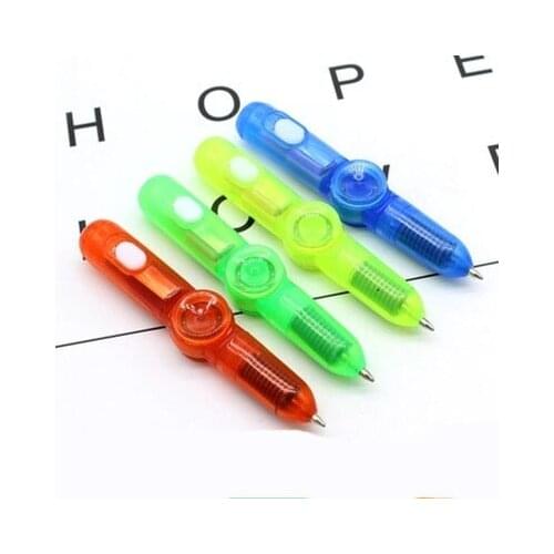 New colorful flash top ball point pen childrens toy factory wholesale hot sale luminous students toys office stationery written