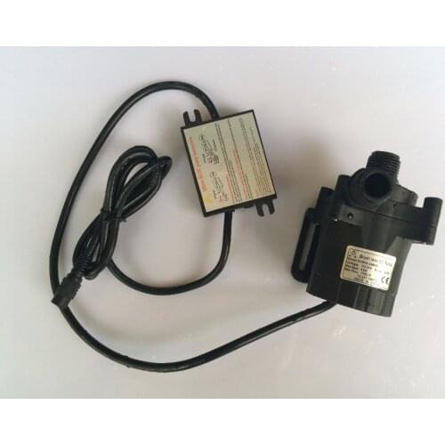 New Model DC 24V 50G-2480S 1pc Large Flow 2400LPH 8M Small Submersible Water Pump Swimming Pool Pump For Hot Water Cycling SYS
