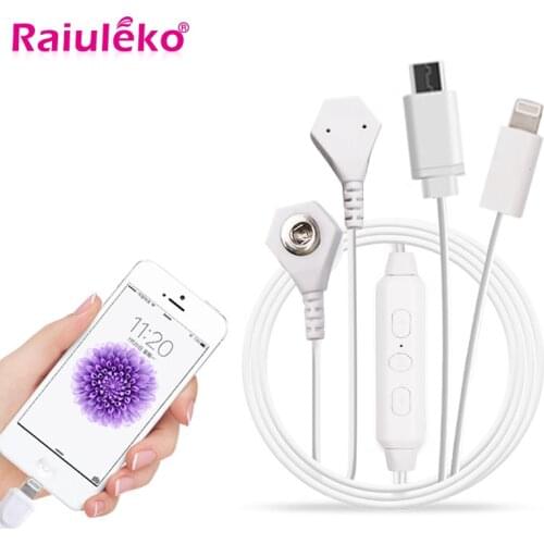 Portable Mini Pulse Body Massager Mobile Phone Control Body Electrode Massage EMS Muscle Stimulator Therapy Meridian Carry-on