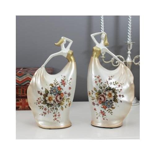 Creative dance girl crafts, beautiful character models, home office desktop decoration gifts, best birthday gifts