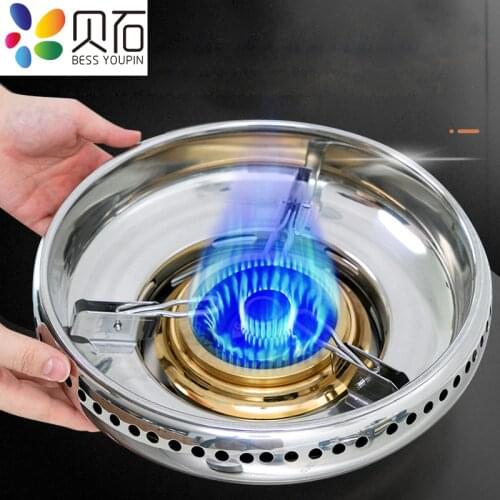 Thickened Stainless steel Gas Stove Wind Shield Energy-Saving Household Fire-Blocking Gas Stove Energy-Saving Cover Bracket