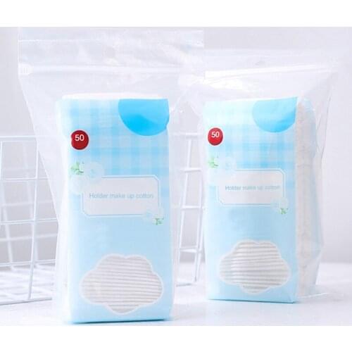 Cotton Pads Cosmetic Makeup Remover Wipes Facial Cleaning Makeup Puff Extra Thick Double-sided Facial Cosmetic Remover Tool