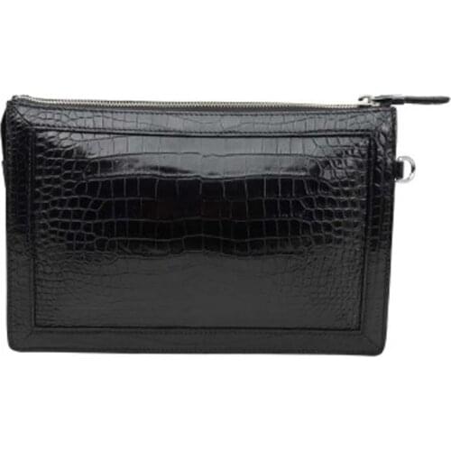 Xinepiju new arrival crocodile leather Men bags male clutch bag leisure business zipper Hand clip package male bag men bag