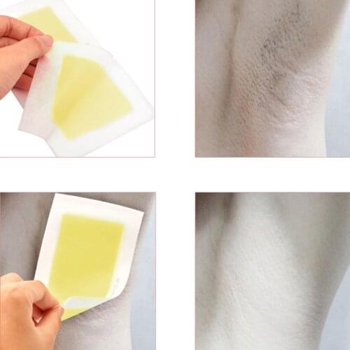 10 Leg Arm Body Hair Removal Depilatory Wax Strips Papers Waxing Beauty