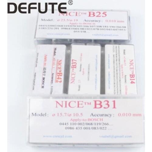 500pcs Common Rail Injector Parts Adjusting Washers Shims B14 B25 B31 B37 B42 for Brand 110 Series