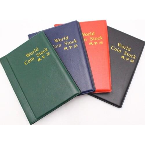 Collecting Money Organizer 120 Pockets Coins Collection Album Book for Collector Coin Holder Albums Mini Penny Coin Storage Bag