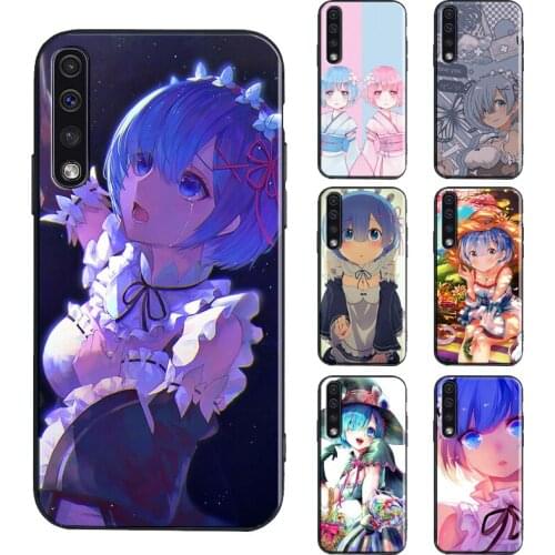 Anime Zero Rem Collage Phone Case For Samsung A71 A51 A31 A11 A21S A20e A70 A50 A40 A10 A20 S A12 A32 A42 A52 A72