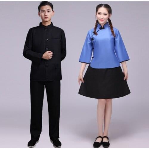 Republic of China students loaded womens clothing Photography costumes retro graduation class costumes tunic
