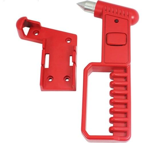 ANPWOO Multifunctional Escape Hammer Car Bus Metro Tungsten Steel Head Fireproof ABS Emergency Escape Safety Hammer