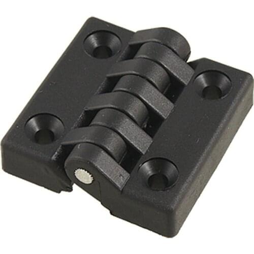 Hinge for barrier, ball bearing, plastic, robust, 40 x 40 mm Retail