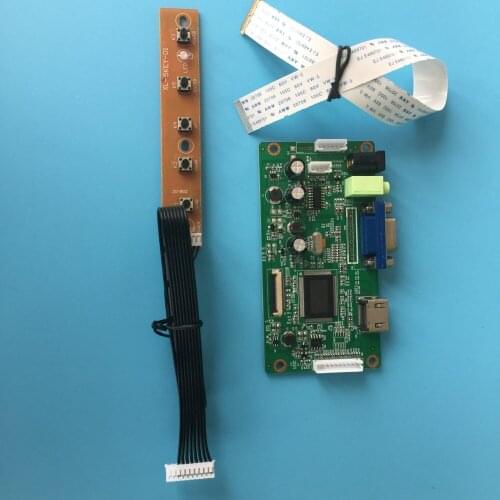 For N156BGE-E41 1366X768 LCD EDP 30Pin KIT VGA SCREEN display DRIVER Controller board DIY monitor 15.6"