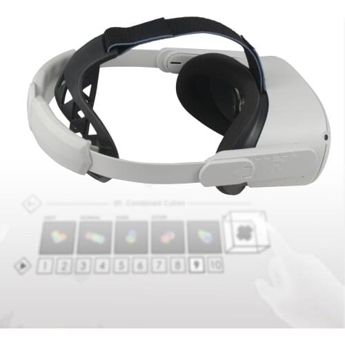 Suitable for oculus Quest 2 elite strap, adjustable and comfortable to increase support; removable