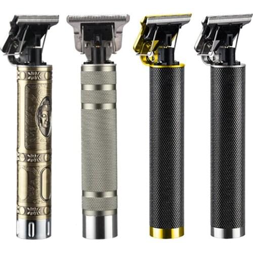 Professional men hair trimmer beard electric hair clipper barber hair cutting machine edge outlines finishing rechargeable kits