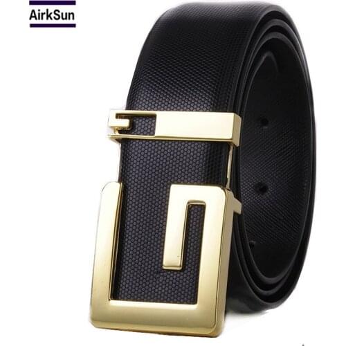 G belt agio,Hot sty lehigh quality design men Double G belt,famous luxury brand GG belt,leisure fashion jeansGenuine leather