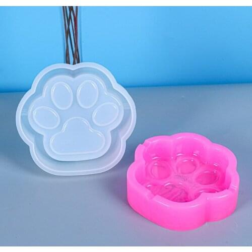 DIY Cat Paw Ashtray Epoxy Resin Mold Jewelry Mold Jewelry Tools Jewelry Accessories