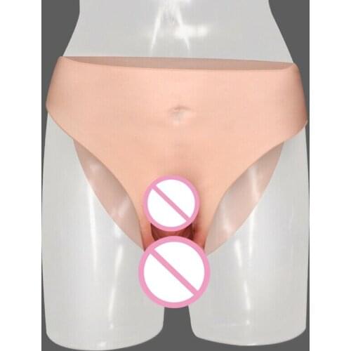 Silicone Hollow/Solid Strap-on Dildo Elastic Panties Realistic Dildo Wear Pants Masturbation Device For Woman Lesbian Sex Toy