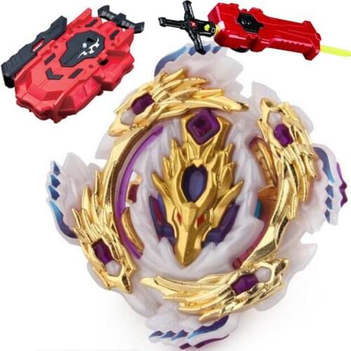 Special Edition BLACK GOLD Bloody Longinus / Luinor Burst BOOSTER Spinning B-110 LR RED Spinning Top Sword Launcher B67 B71 B73