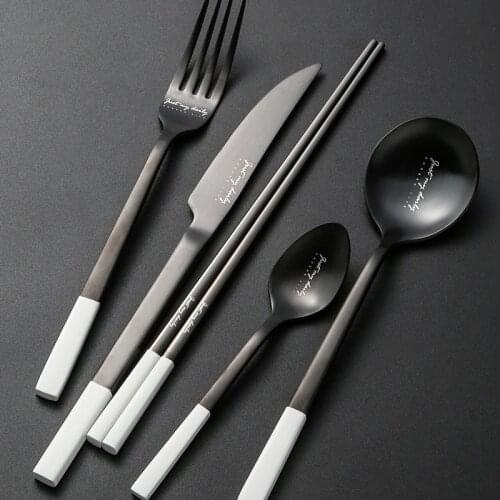 Flatware Plated Cutlery Knife And Fork Stunning Appearance Old English Pattern Vintage Chic Style Dinnerware Dinner Washer Safe