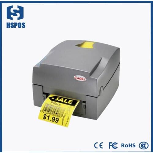 EZ-1100PLUS Thermal Label Barcode Printer Desktop Ribbon Printer Machine Shipping Label Printer