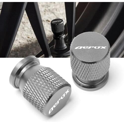 For YAMAHA AEROX 125 155 AEROX155 AEROX125 Universal Motorcycle CNC Aluminum Accessories Wheel Tire Valve Port Stem Cap Cover