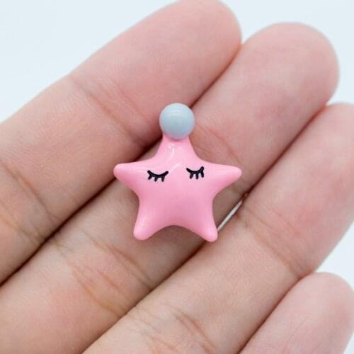 YF218 Star Silicone Mold Miniaturesweet Cake Decorating Cupcake topper Dollhouse Resin Polymer Clay Jewelry