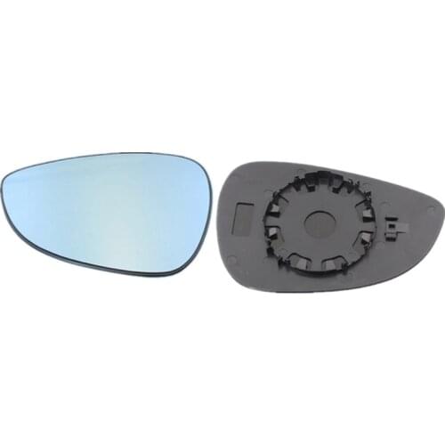 Wide View Rear View Mirror Glass Side Wing Mirror Glass with Heater Led Turn Indicator for Ford Fiesta