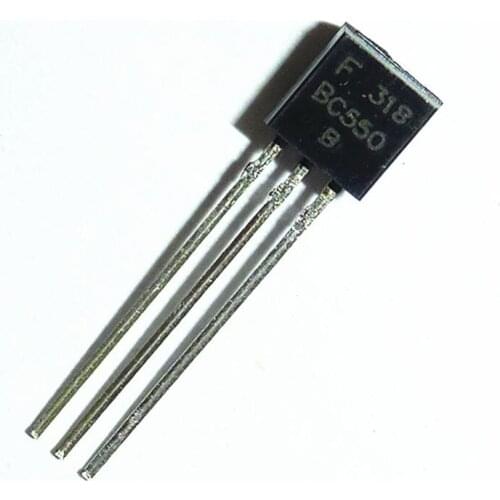 100PCS BC550C TO-92 BC550 TO92 550C new triode transistor