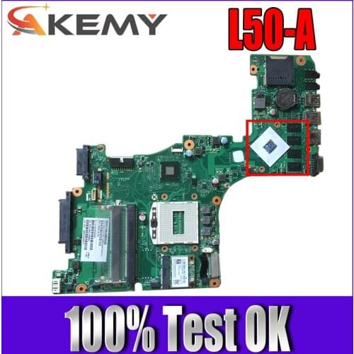 AKEMY For TOSHIBA Satellite L50-A 6050A2556401 SLJ8E N14P-GV2-S-A1 notebook motherboard Mainboard full test 100% work