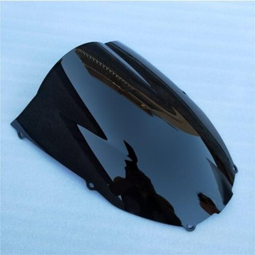 Bubble Windscreen Modification Accessories Motorcycle Windshield For Kawasaki ZX6R 6R 636 00-01-02 High Quality Wind Deflectore