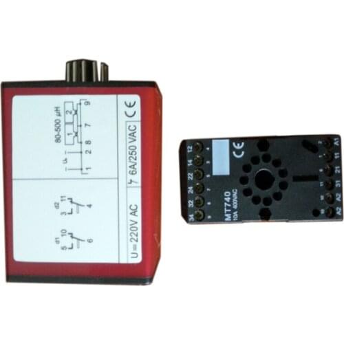 Autocontrol AC230V/110V barrier gate Double channel loop detector for car Parking lots system