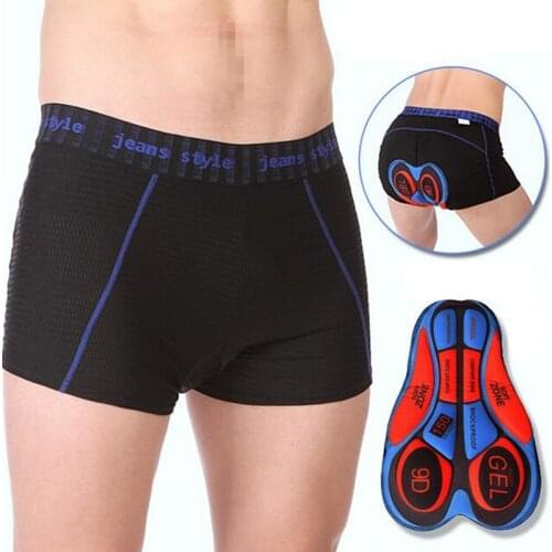 Mens Cycling Underwear Bicycle Mountain MTB Shorts Riding Bike Sport Underwear Compression Tights Shorts bicycle shorts men