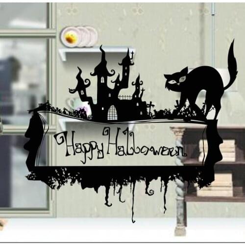 E wall Cat Wall Stickers