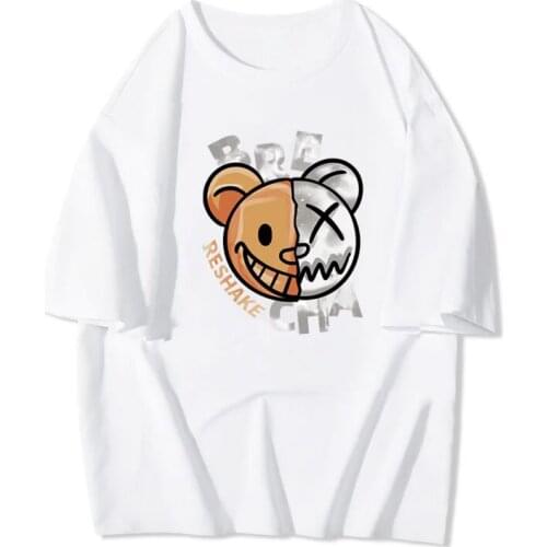 T-shirt Women Men t-shirt Harajuku funny print T-shirt men XX hip hop cotton streetwear T-shirt mens shirt T-shirt