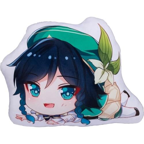 Game Genshin Impact Plush Pillow Doll Kawaii Cartoon Barbatos Cosplay Accessories Cosplay Anime Xmas Birthday Gifts Plush Toy