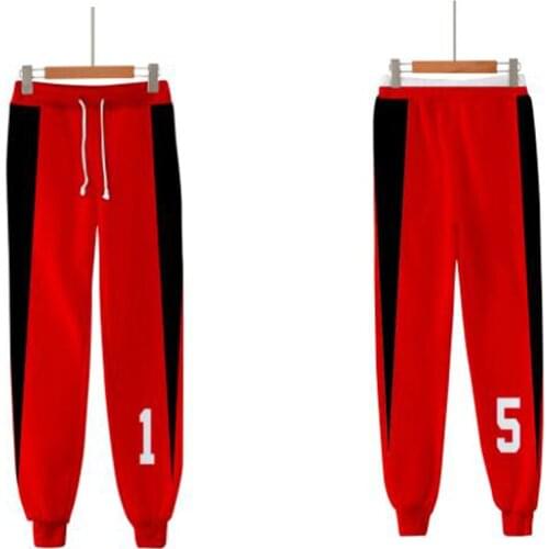Anime Haikyuu Nekoma 3D Joggers Pants Men/Women Casual Trousers Hip Hop Sweatpants Kozume Kenma Kuroo Tetsurou Cosplay Costume