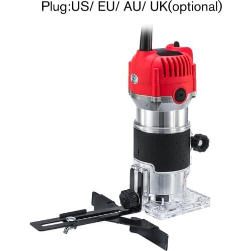 Multi-Function Woodworking Electric Trimmer Cutter Wood Milling Engraving Slotting Trimming Machine Router