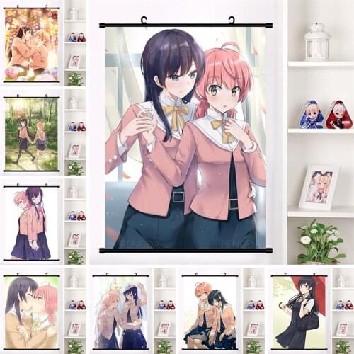 HD Printed Wall Art Anime Cartoon Hanging Picture Girl Character Painting Japanese Plastic Scrolls Canvas Poster Home Decor Room