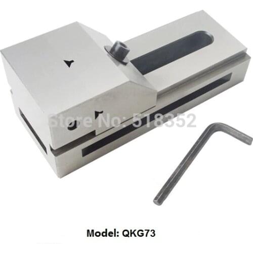 QKG73 Precision Tool Vises / High Precision Fast Moving Parallel-jaw Vice Jig Tools for EDM Wire Cutting Machine, Grinding