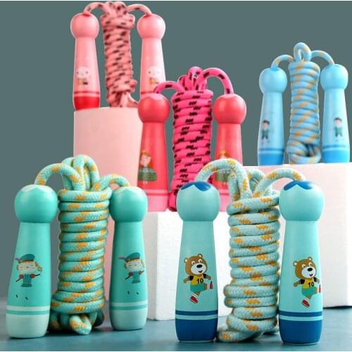 Jump Rope Adjustable Colourful Cartoon Premium Workout Fitness Cardio Skipping Rope For Women Men XR-Hot