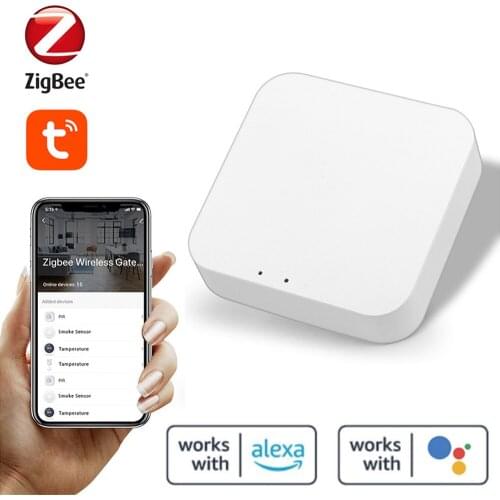 Tuya ZigBee3.0 Wireless Intelligent Home Gate-way Intelligent Home Life Multifunction Equipment Linkage Central Control