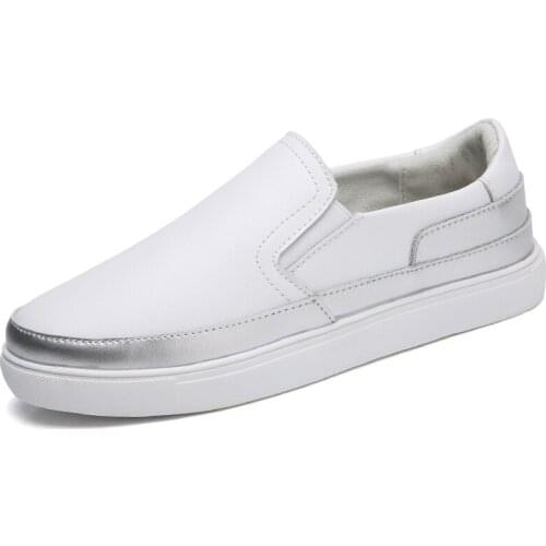 2020 Summer New Arrival Tenis Blancos Women Tennis Shoes Zapatos De Mujer Slip on Non-Slip Platform Sneakers Ladies Tennis Shoes