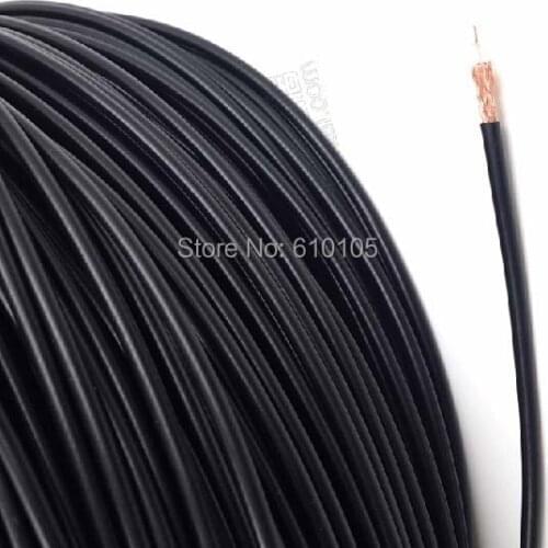 100m RG174 RG-174 RF Coaxial cable Adapter Connector Coax Cable