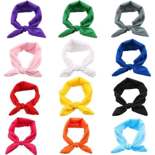 2018 New Arrival 1Pc Cute Baby Toddler Infant 14 Color Headband Hairband Headwear