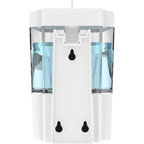 700ML Automatic Soap Dispenser Touchless Wall Mount White Liquid Soap Dispenser