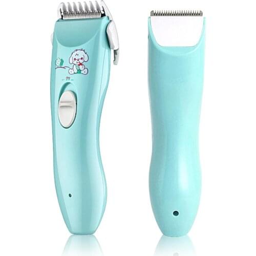 Silent Baby Hair Clipper Kids Hair Trimmers Chargeable Waterproof Professional Cordless Hair Clipper For Babies Children Infant