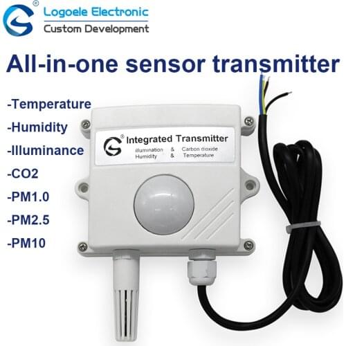 High quality RS485 3in1 CO2 sensor module CO2 Transmitter Carbon dioxide detector gas sensor co2 485 protocol with Temperature a