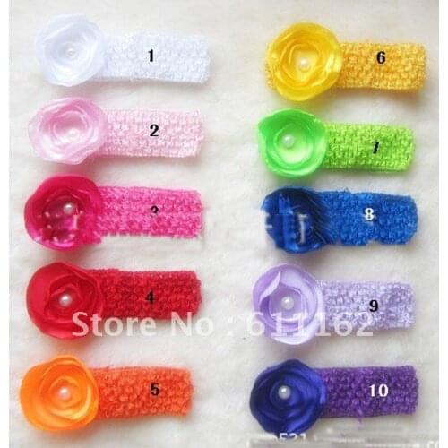 Childrens edge ZhenZhuHua hair ribbon, headwear, ladys five layer roast side spend hair band