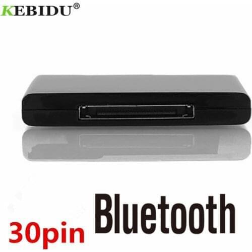 KEBIDU A2DP Bluetooth v2.1 Music Receiver Adapter 30 Pin Dock Connector for iPad iPod iPhone Apple speaker 30 Pin Receiver